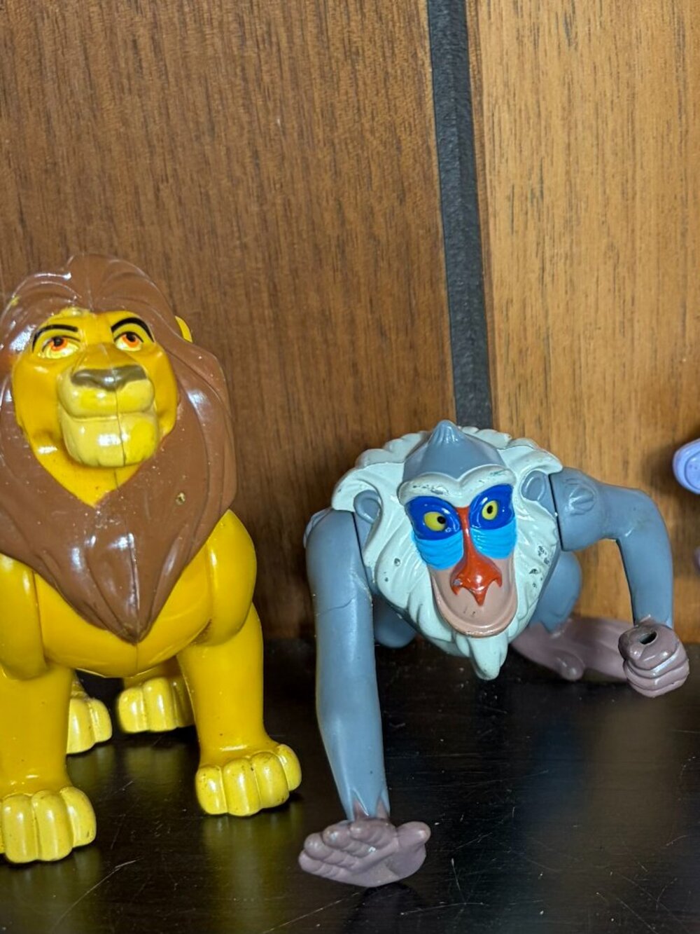 Lot of 4 Disney Toys Made for Burger King 1980s - Lion King & Others
